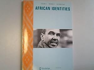 Imagen del vendedor de African identities, Volume 4, Number 2, October 2006. a la venta por Antiquariat Bookfarm