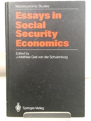 Seller image for Essays in Social Security Economics (Microeconomic Studies) for sale by PsychoBabel & Skoob Books