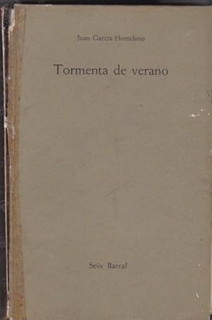 Seller image for Tormenta de verano for sale by LIBRERA GULLIVER