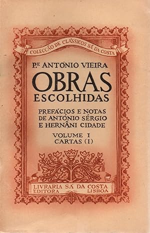 Seller image for Obras escolhidas-vol.I,cartas I for sale by JP Livres