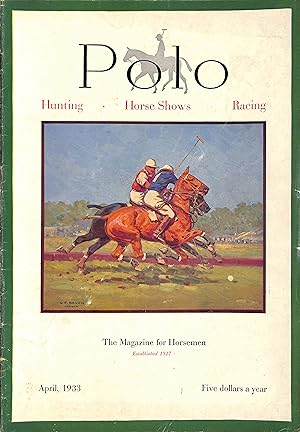 Seller image for Polo April, 1933 for sale by The Cary Collection