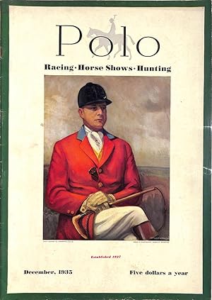 Seller image for Polo December, 1935 for sale by The Cary Collection