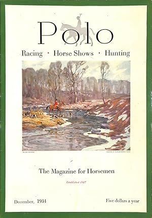 Seller image for Polo December, 1934 for sale by The Cary Collection