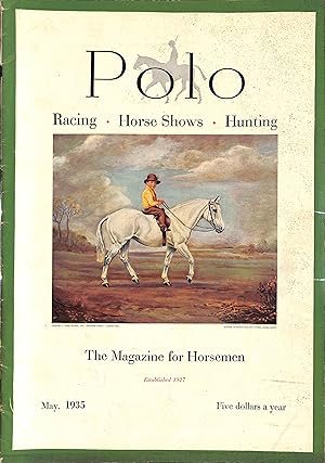 Seller image for Polo Magazine May, 1935 for sale by The Cary Collection