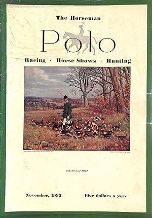 Seller image for Polo Magazine November, 1935 for sale by The Cary Collection