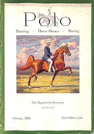 Seller image for Polo February, 1934 for sale by The Cary Collection