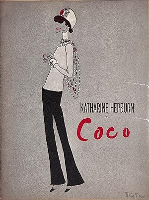 Katherine Hepburn as Coco- Theatre Programme 1969 (SIGNED)