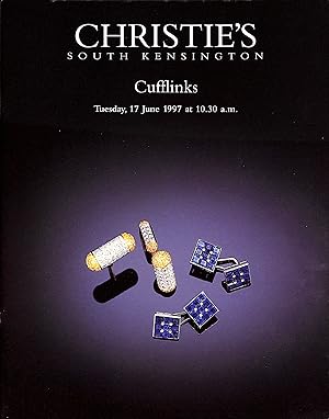 Christie's South Kensington Cufflinks June 17, 1997