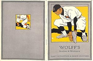 Wolff's Broadway & Washington c1927 Menswear Brochure