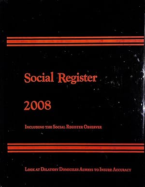 Social Register Winter 2008