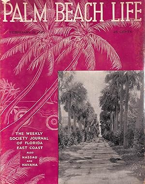 Palm Beach Life Magazine February 19, 1935
