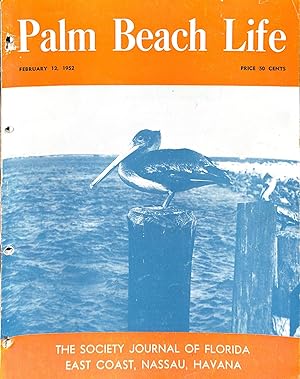 Palm Beach Life Magazine February 12, 1952