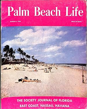 Palm Beach Life Magazine March 5, 1954