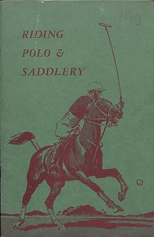 Riding Polo & Saddlery Abercrombie & Fitch Catalog