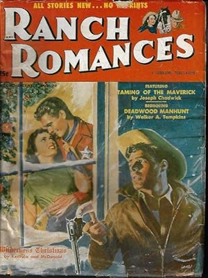 Image du vendeur pour RANCH ROMANCES: December, Dec. 18, 1953; Second Dec. Number mis en vente par Books from the Crypt