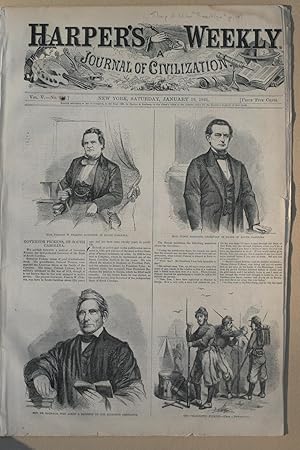 Harper's Weekly. January 19, 1861