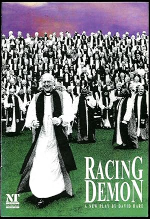 Bild des Verkufers fr Racing Demon | Souvenir Theatre Programme Performed at Royal National Theatre, London zum Verkauf von Little Stour Books PBFA Member