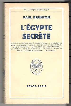 L'Égypte secrète
