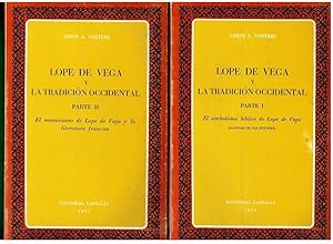 Imagen del vendedor de LOPE DE VEGA Y LA TRADICIN OCCIDENTAL. 2 vols. Vol. 1. EL SIMBOLISMO BBLICO DE LOPE DE VEGA. 2. EL MANIERISMO DE LOPE DEVEGA Y LA LITERATURA FRANCESA. 1 EDICIN a la venta por angeles sancha libros