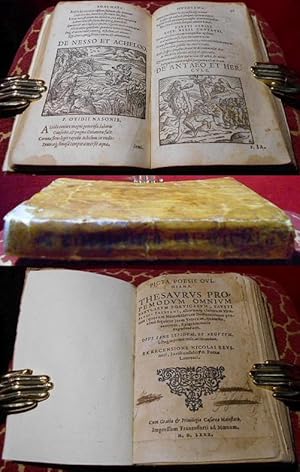 Picta poesis Ovidiana. Thesaurus propemodum omnium fabularum poeticarum Fausti Sabaei i Brixiani,