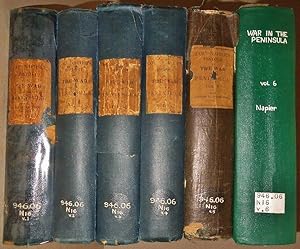 Imagen del vendedor de History of the War in the Peninsula and in the South of France, from the Year 1807 to the Year 1914. From the Year 1807 to the Year 1814. (Six Volumes [Complete]. ) a la venta por DogStar Books