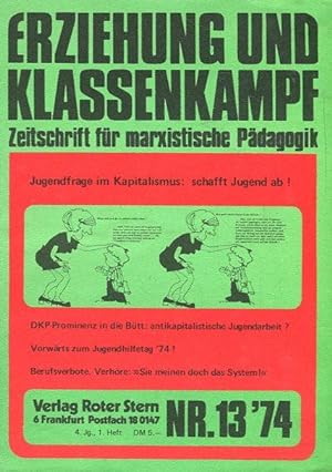 Seller image for Jugendfrage im Kapitalismus: schafft Jugend ab! for sale by Antiquariat am Flughafen