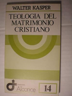 Imagen del vendedor de Teologa del matrimonio cristiano a la venta por Librera Antonio Azorn