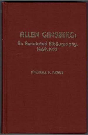 Seller image for Allen Ginsberg: An Annotated Bibliography, 1969-1977 for sale by OJ-BOOKS    ABA / PBFA