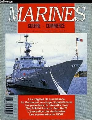 Bild des Verkufers fr MARINES - GUERRE - COMMERCE N 21 - Des frgates rvolutionnaires par Bernard Dumortier, Les cargos 6 moteurs par Jean Franois Durand, Que fallait-il faire du Jean Bart ? par Robert Dumas, Les gants de l'Amerika Linie par Bernard Crochet zum Verkauf von Le-Livre