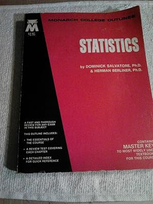 Statistics (Monarch College Outlines)