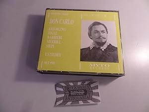 Image du vendeur pour Verdi: Don Carlo (New York 1950) [2 CD-Box]. mis en vente par Druckwaren Antiquariat