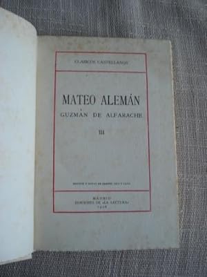 Seller image for Guzmn de Alfarache. Tomo III for sale by GALLAECIA LIBROS