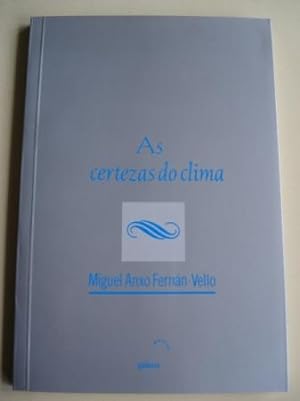 Seller image for As certezas do clima for sale by GALLAECIA LIBROS