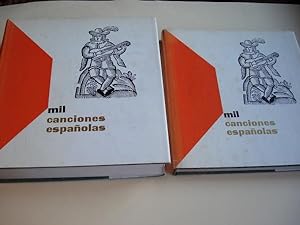 Mil canciones españolas. 2 Tomos. Con la partitura de cada una. Tomo I: Galicia, Asturias, Castil...
