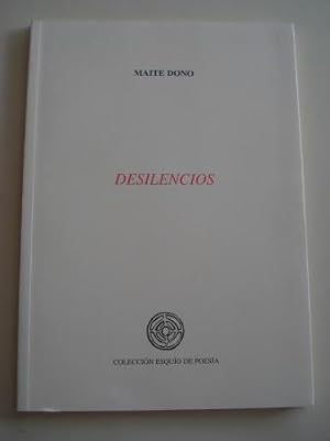 Seller image for Desilencios (XXIII Premio Esquo de Poesa) for sale by GALLAECIA LIBROS