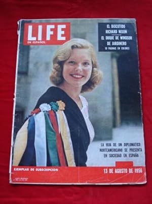 Revista LIFE en español. 13/08/1956
