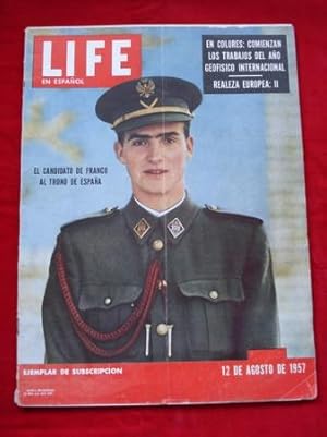 Revista LIFE en español. 12/08/1957