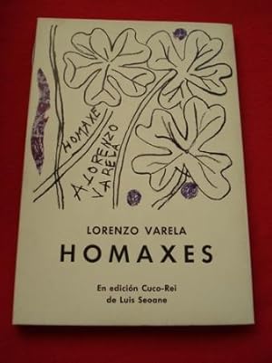 Imagen del vendedor de Homaxes. Homaxe a Lorenzo Varela a la venta por GALLAECIA LIBROS