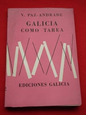 Seller image for Galicia como tarea for sale by GALLAECIA LIBROS