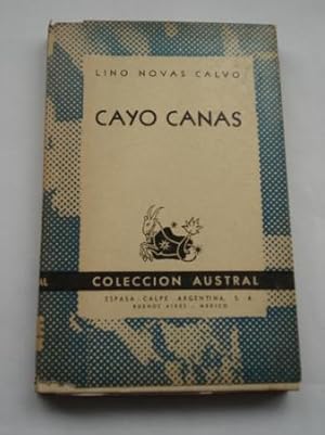 Imagen del vendedor de Cayo Canas (7 relatos) a la venta por GALLAECIA LIBROS