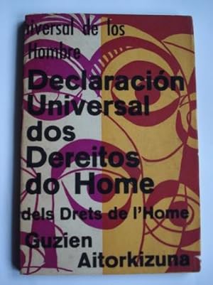 Seller image for Declaracin Universal dos Dereitos do Home. Edicin catrilinge. for sale by GALLAECIA LIBROS