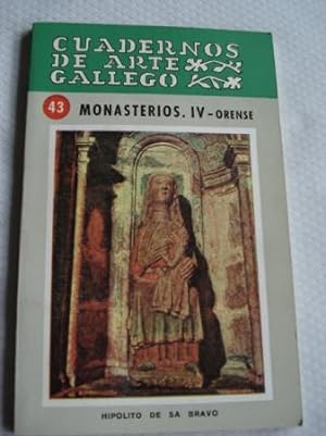 Imagen del vendedor de Monasterios IV- Orense. Cuadernos de Arte Gallego, n 43 a la venta por GALLAECIA LIBROS