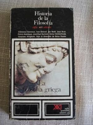 Imagen del vendedor de Historia de la Filosofa. Volumen 2. La Filosofa Griega a la venta por GALLAECIA LIBROS