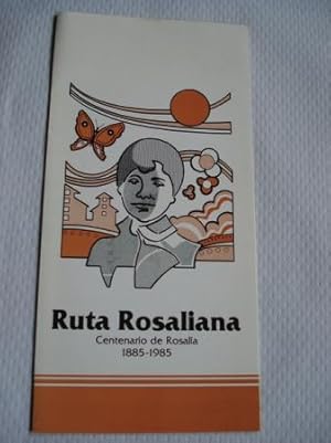 Seller image for Ruta Rosaliana. Texto: Avelino Abun de Tembra (Folleto con mapa e itinerario) for sale by GALLAECIA LIBROS