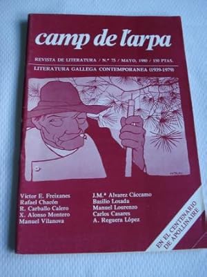 Seller image for Camp de l arpa. Revista de Literatura. N 75- Mayo, 1980. Literatura galega contempornea (1939-1979) for sale by GALLAECIA LIBROS