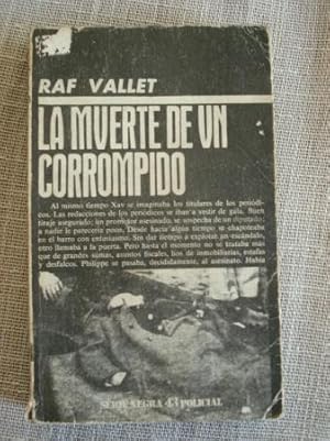 Image du vendeur pour La muerte de un corrompido mis en vente par GALLAECIA LIBROS