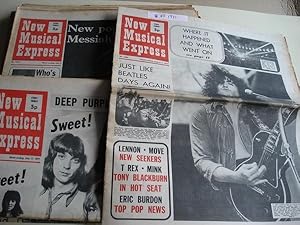 NEW MUSICAL EXPRESS. 16 NÚMEROS 1971. LONDON (UK)