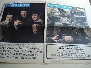 RECORD MIRROR. August, 13 - October, 29 - 1966 . LONDON (UK)