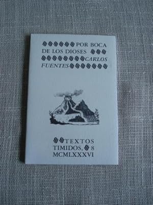 Image du vendeur pour Por boca de los dioses mis en vente par GALLAECIA LIBROS