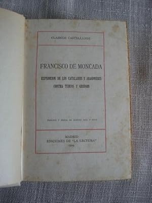 Seller image for Expedicin de los catalanes y aragoneses contra turcos y griegos for sale by GALLAECIA LIBROS